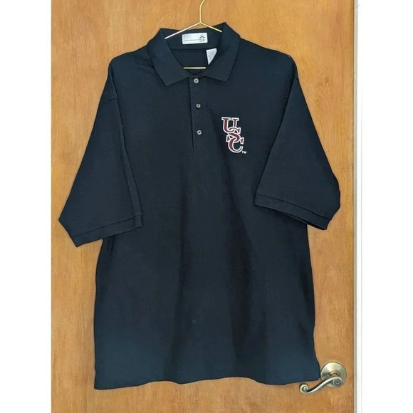 Munsingwear USC Navy Blue Polo Large - Picture 5 of 7